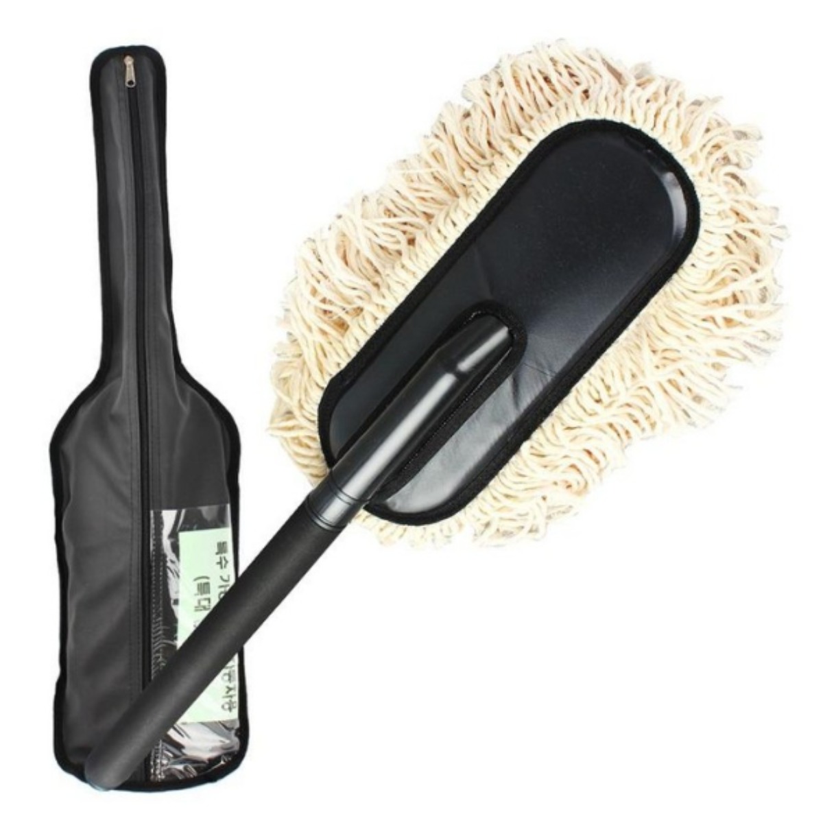 먼지털이개 VIP 차량용 최고급형 왁스 첨가 길이조절 알루미늄 합금 초극세사 먼지떨이 선물용, 1세트 23,900원