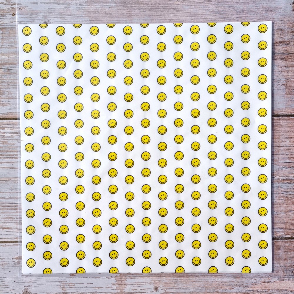 키친코디 스마일 샌드위치 유산지 250매 코팅 왁스페이퍼 포장지 옐로 노랑, 250개, 1개 21,900원