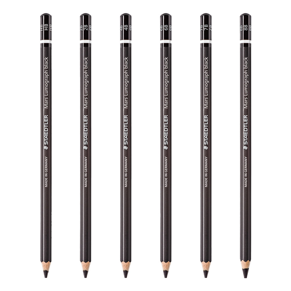 스테들러 마스 루모그라프 블랙 연필 100B 1자루 1,300원
