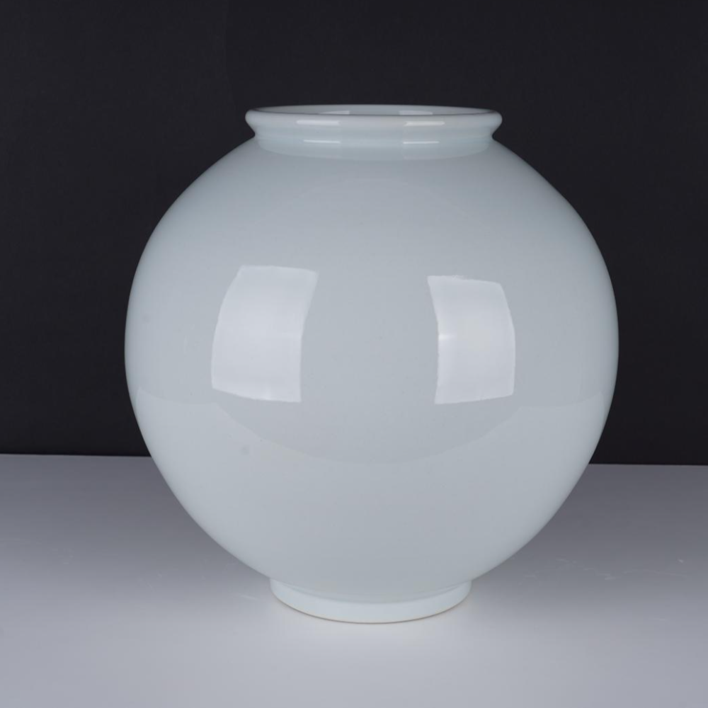 카이센아트 백자 유광 달 항아리 작가 작품 집들이선물 개업선물 소 사이즈(높이25cmX폭25cm) 95,000원