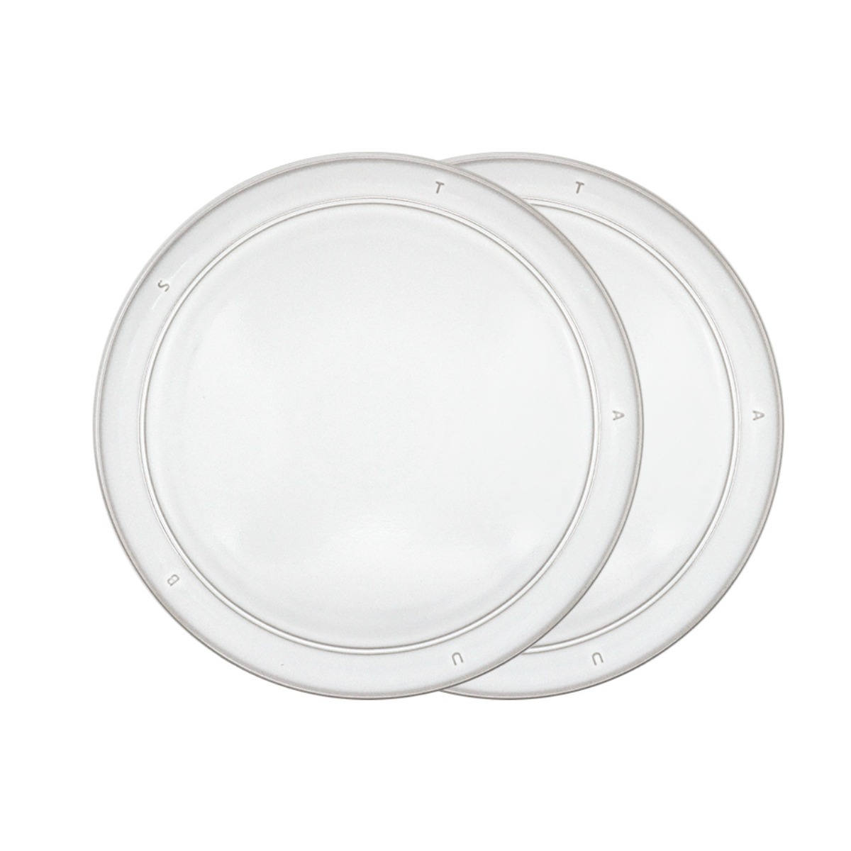 스타우브 부쏠 스톤웨어 디너접시 28cm 화이트 2p, 2개 71,900원