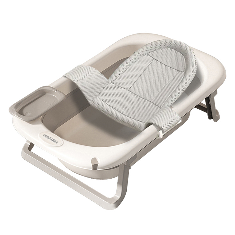 메리본 접이식 아기욕조 + 목욕그물, 화이트(욕조) + 그레이(목욕그물) 43,500원