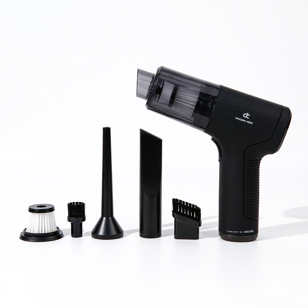 디큐브 에어건 몬스터 7 _ 차량용 무선 휴대용 청소기, 블랙, 디큐브 에어건 몬스터7 29,030원