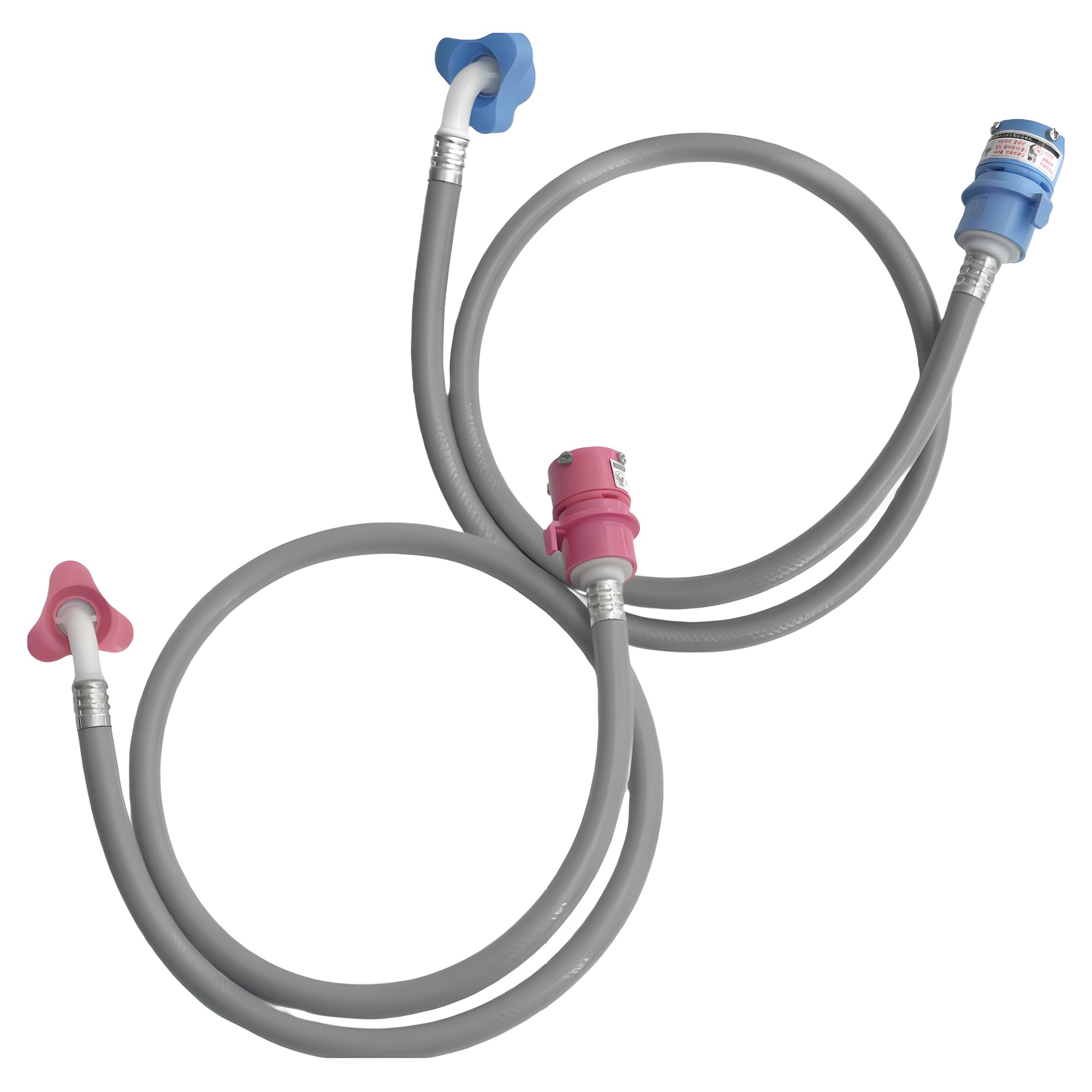 국산 세탁기호스 3M 냉수+3M 온수 원터치 급수호스, 1세트, 세탁기호스 냉온수 3m 세트 15,600원