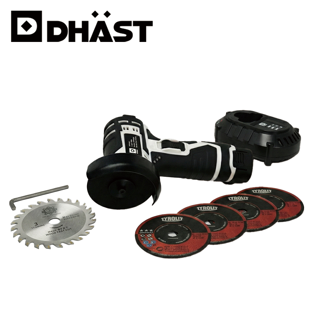 다스트 12V 충전 그라인더 무선 3인치 전동 소형 연마기 절단기 세트 DT-12GC, 1개 89,000원