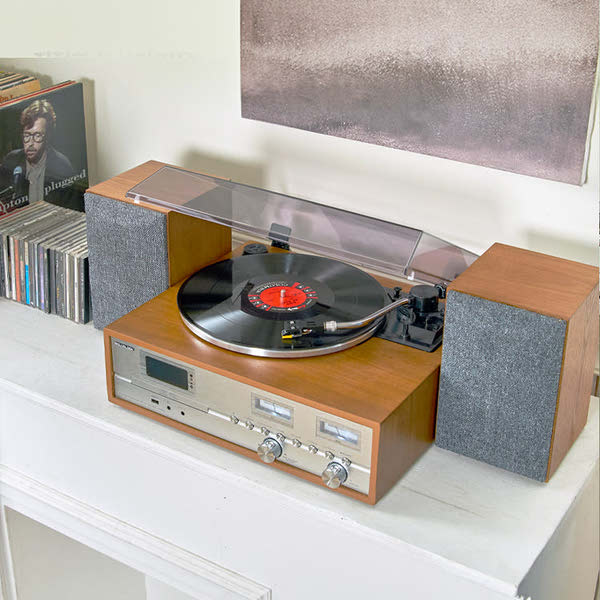 사운드룩 양방향 블루투스 올인원 빈티지 원목 턴테이블 세트 LP플레이어 오페라 OPERA 378,000원