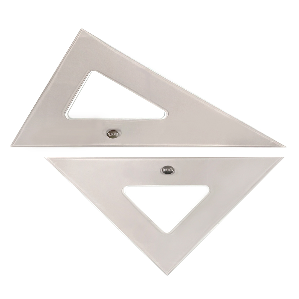 아톰 삼각자/눈금없음 [30cm/S300/2개한세트] 고급 7,000원