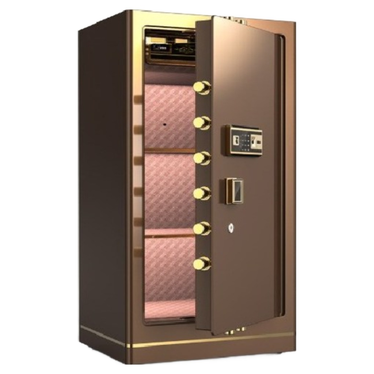 탑퀄리티 특수합금 가정용 금고 지문인식 암호 도난 방지 세이프, 블랙 815,000원