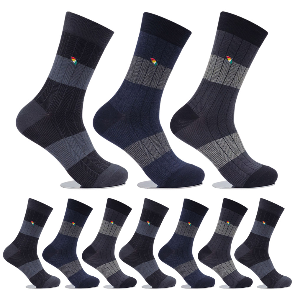 아놀드파마 남자정장양말 이색링글 장목 10켤레 HM005 남자면양말 구두양말 29,600원