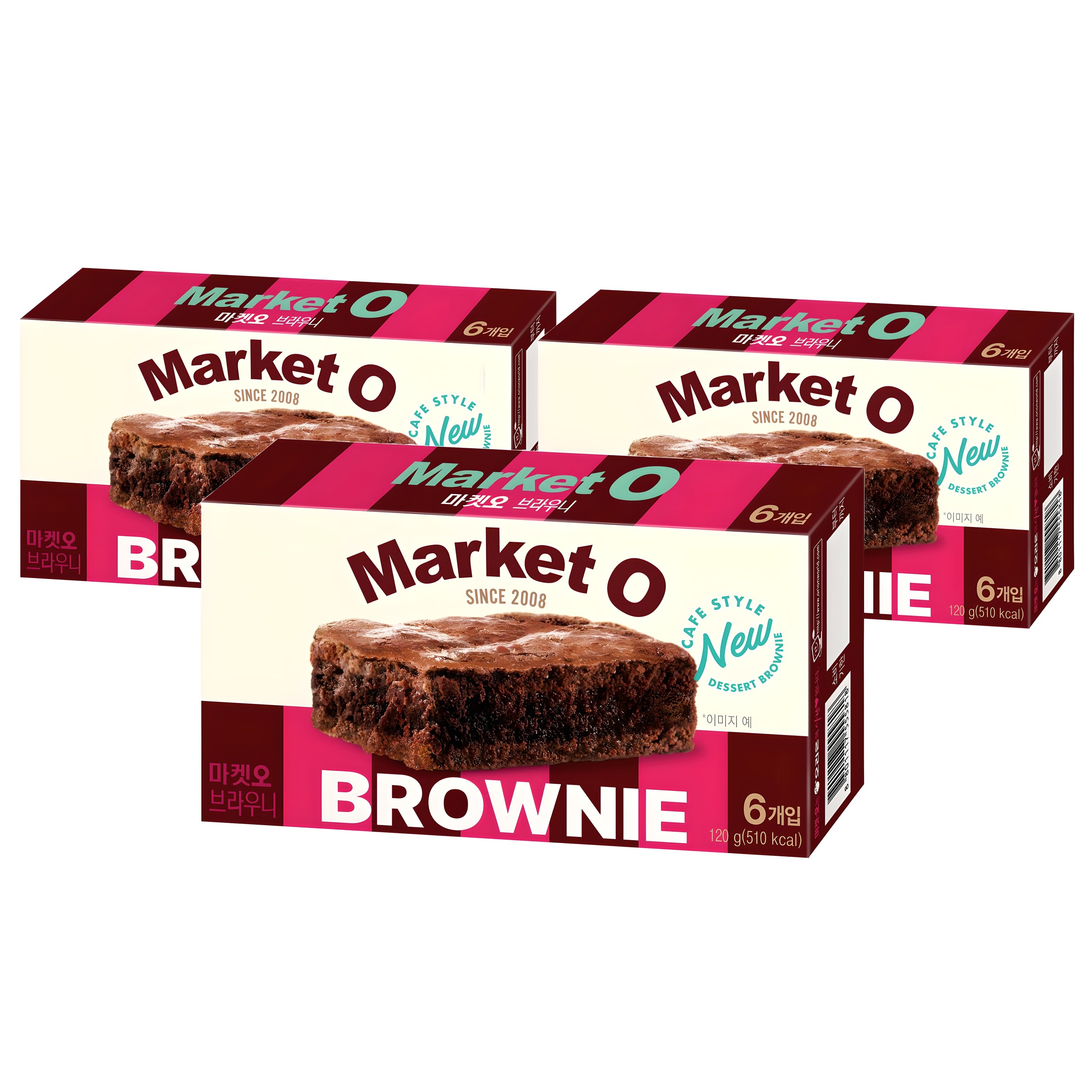 오리온 마켓오 브라우니 6p 7,470원