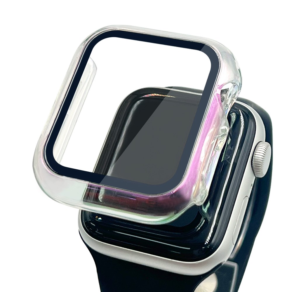 애플워치 호환 홀로그램 풀커버 케이스 강화유리 투명 액정보호필름 일체형 9,900원