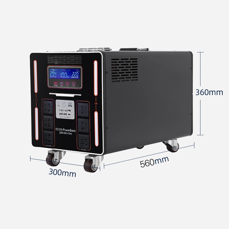 파워뱅크 750w-3500w 리튬 인산철 배터리 고출력 여행 카라반 캠핑 대용량 차박 220v 2,379,000원