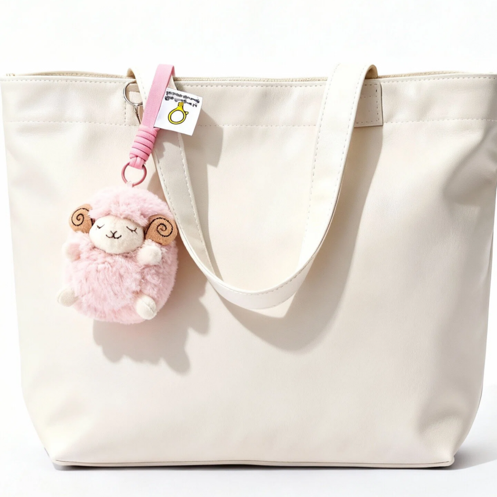 김엔강 양 캐릭터인형 키링 가방장식 고리 키홀더 14,900원