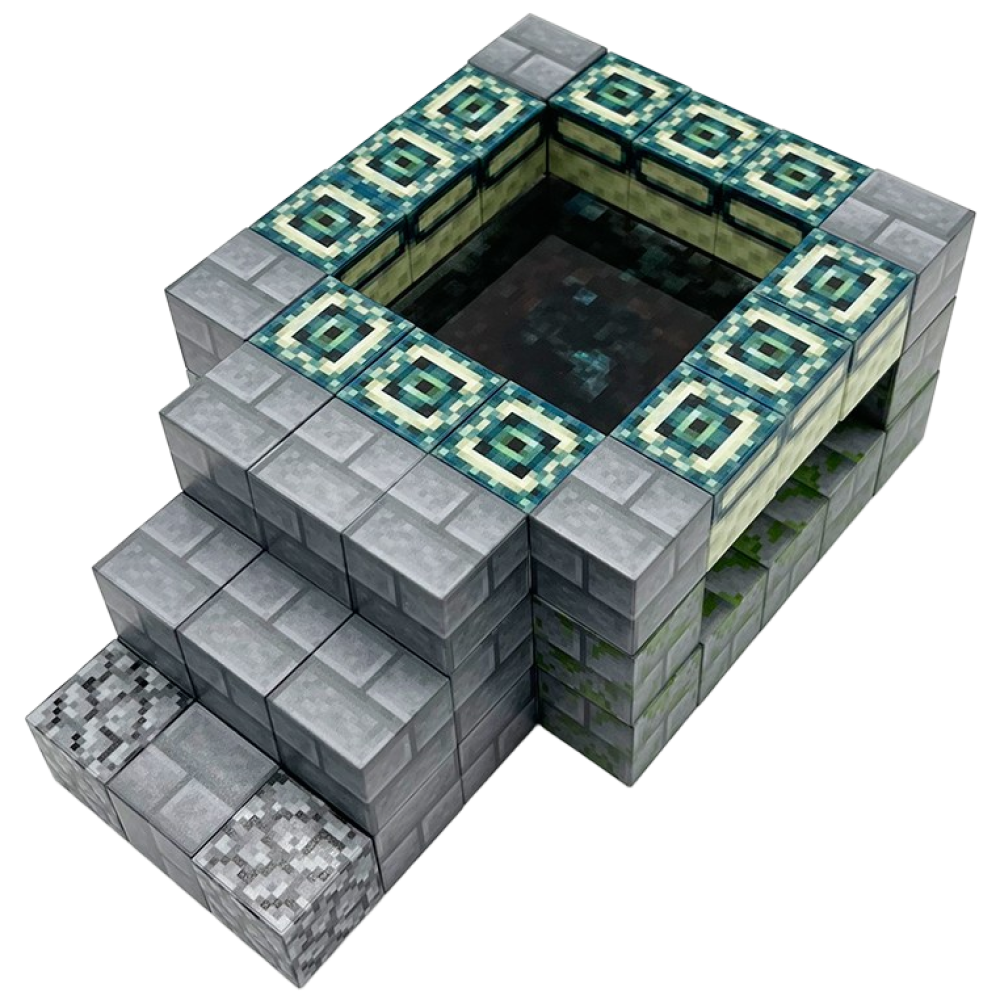 키디즘 마크 자석블럭 큐브 엔더포털 64피스 어린이 쌓기놀이 장난감, 1개, 단일상품 25,000원