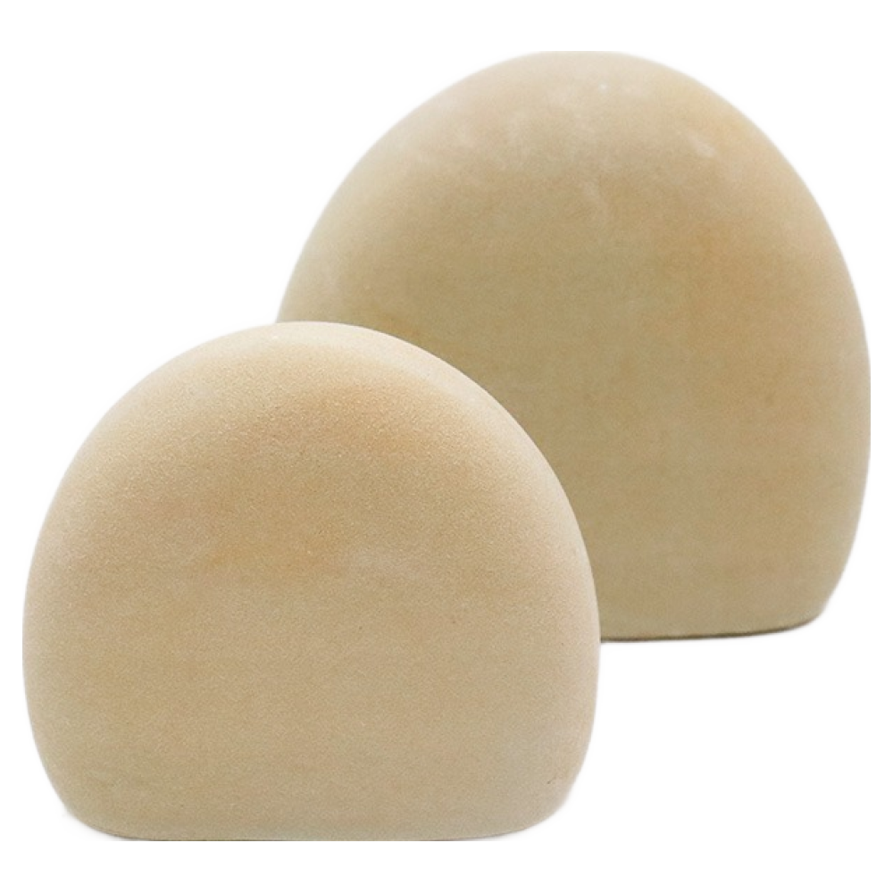 미미네아쿠아 파스텔 타원형 스톤모양 장식품 (대) 베이지 3,000원