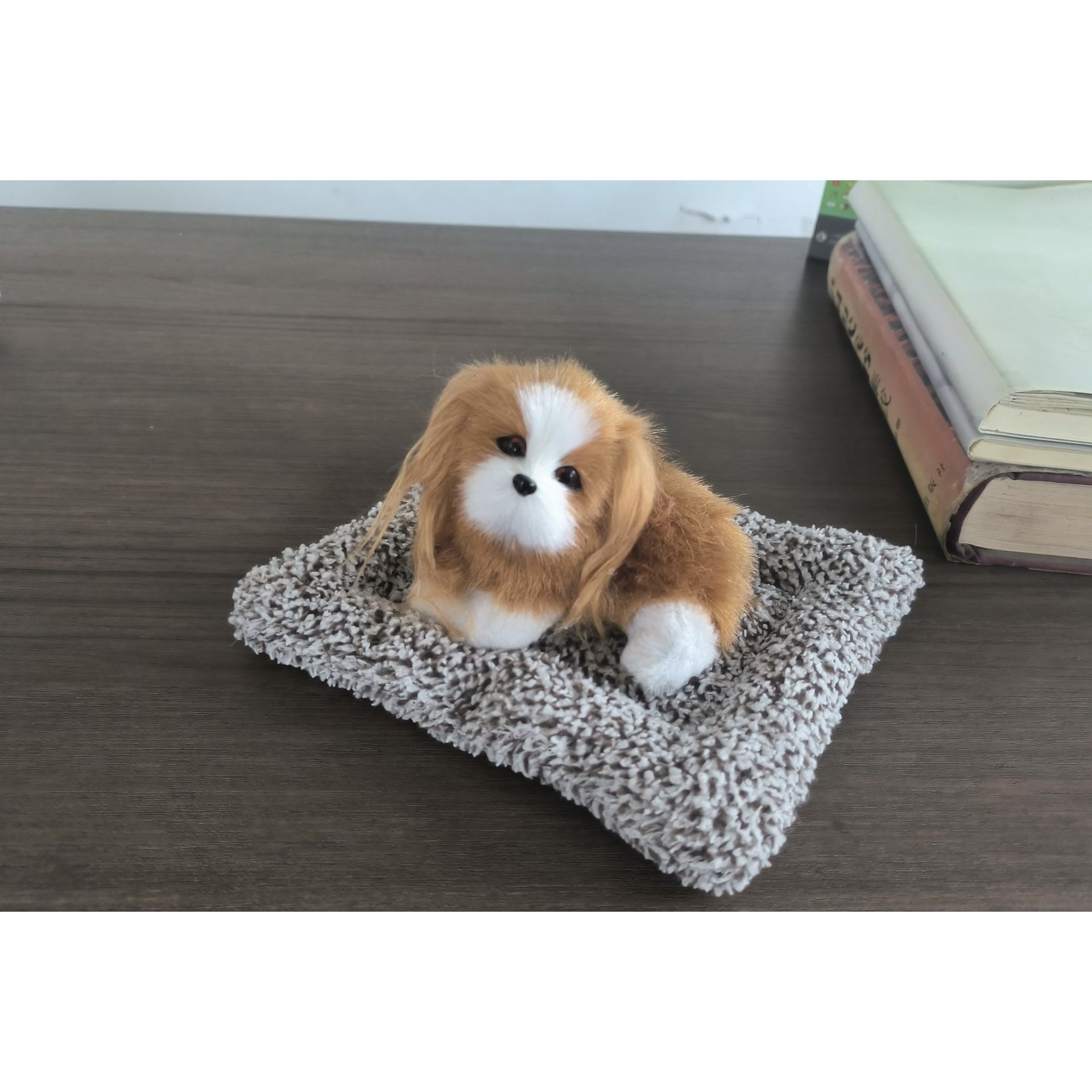 넘버링카 차량용 대시보드 동물 장식 인형 강아지 고양이 인테리어 겸용, 1개, 앉은 포즈 찰리 18,900원