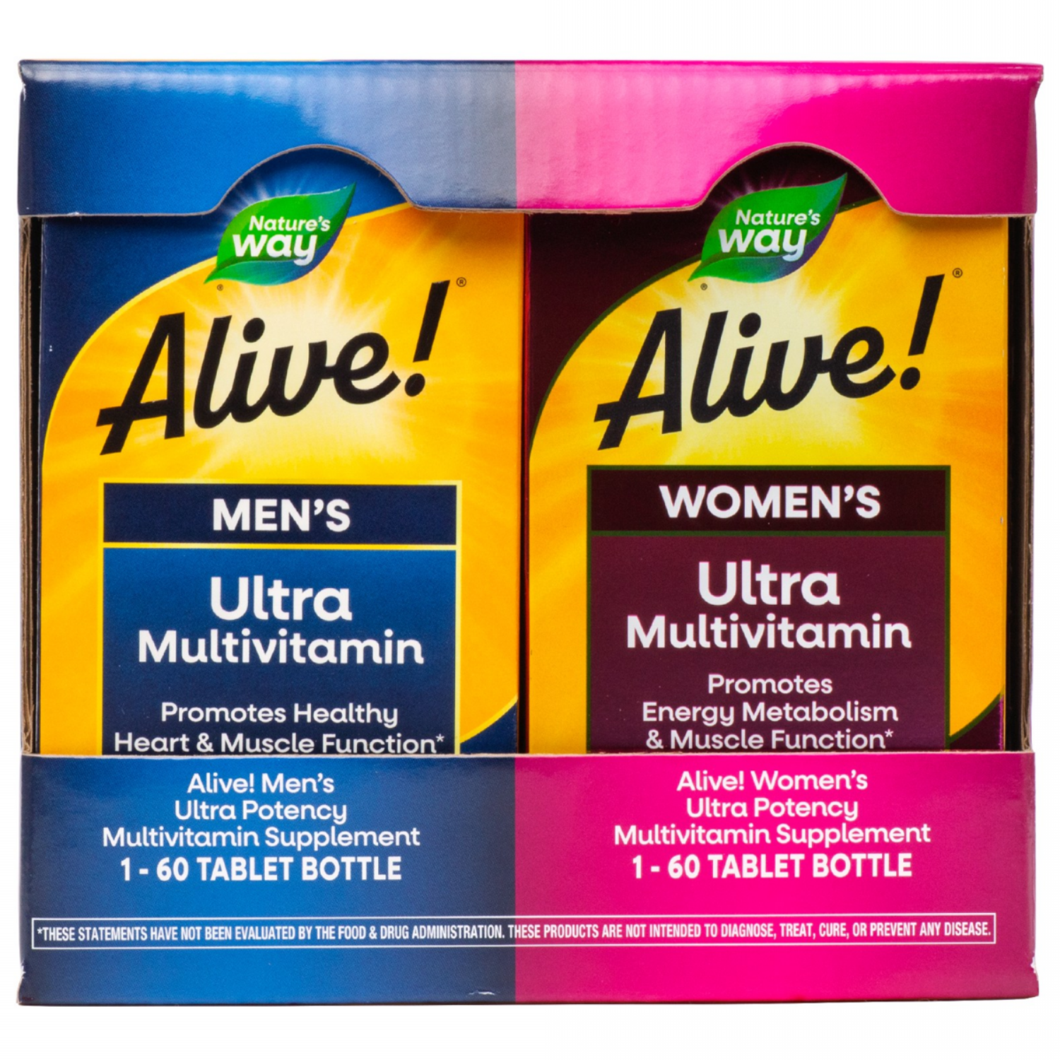 네이쳐스웨이 얼라이브! 원스 데일리 울트라 포텐시 멀티 비타민 타블렛 2종 세트, 현재가 40,700원