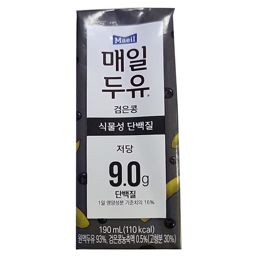 매일두유 검은콩, 48개, 190ml 39,800원