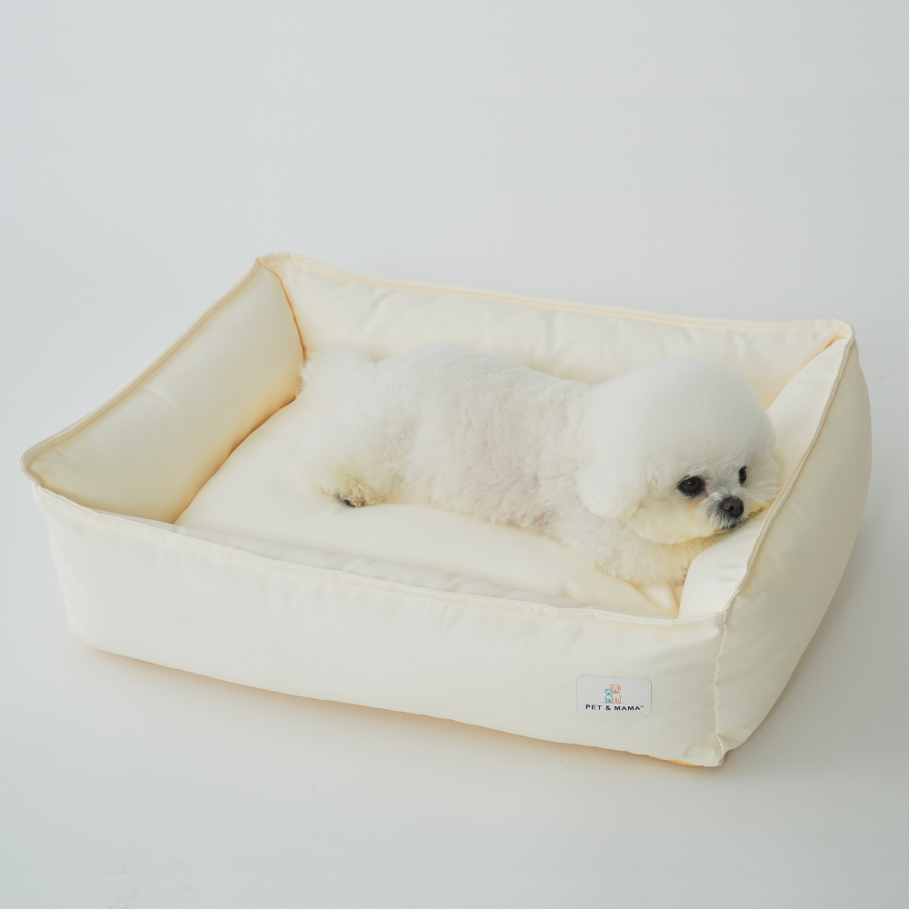 홀릭하임 털 안붙는 강아지 포근한 커버분리형 방수 방석 P02, 1개, 라이트옐로우 29,500원