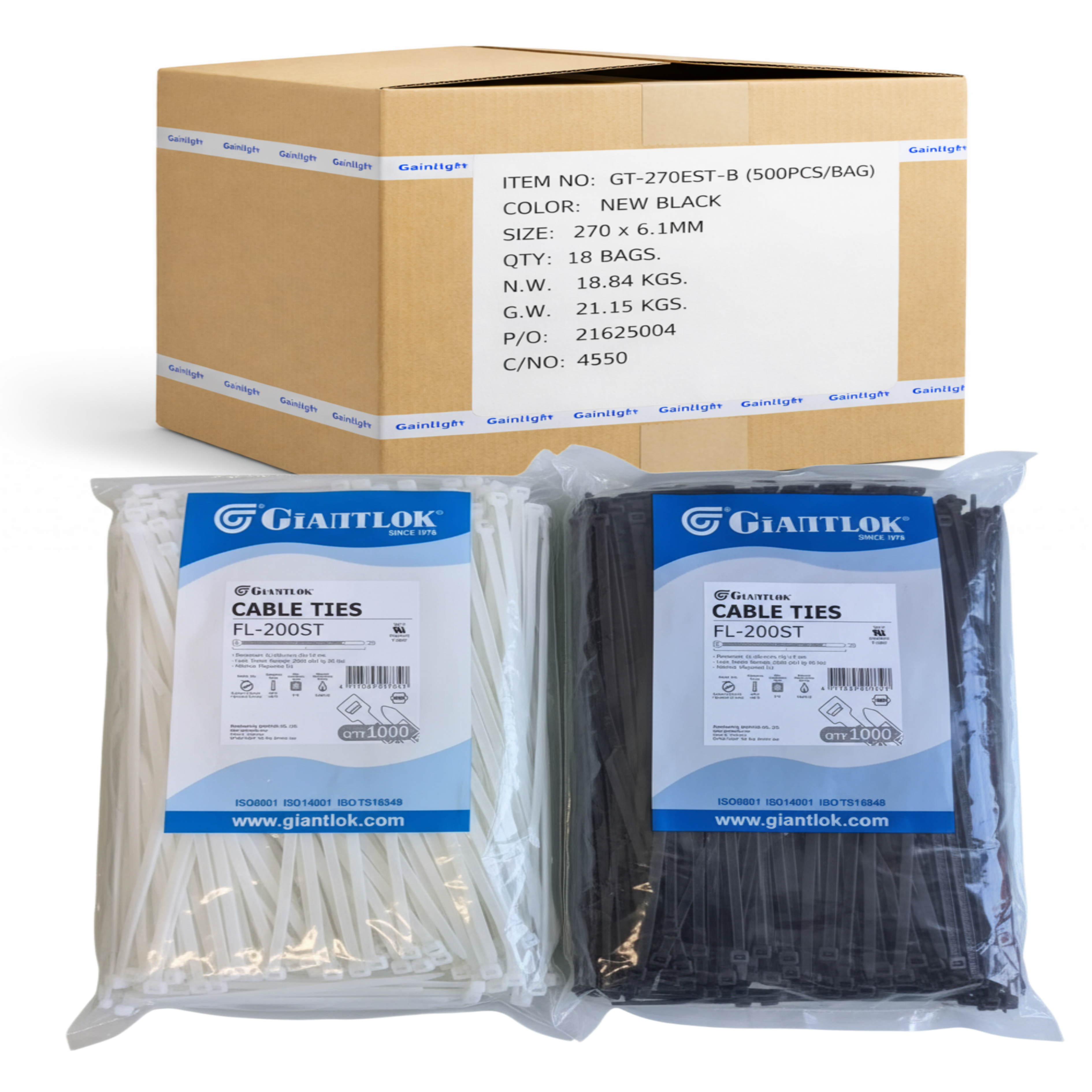 다올ETS 자이안트록 케이블타이 대형 고강도 선정리 17,400원