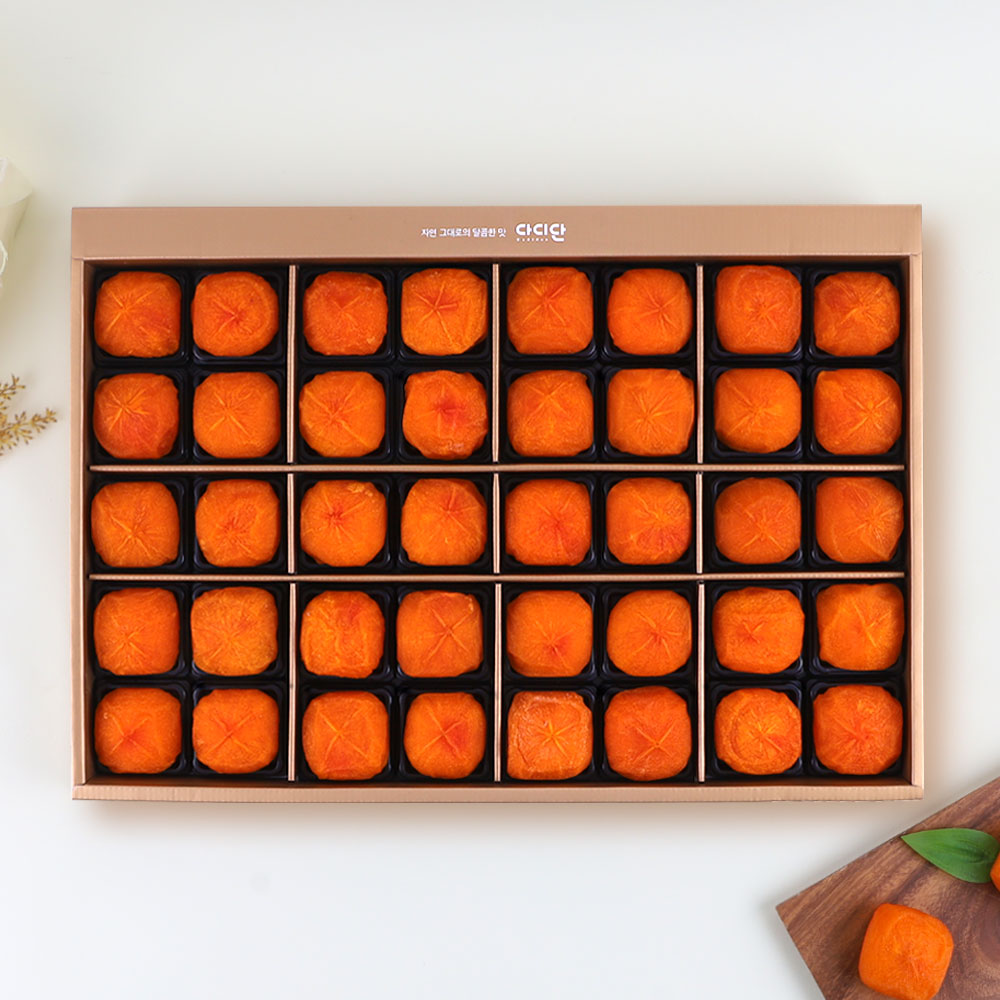 반건시 프리미엄 곶감 선물세트 2호 (반건시75g내외x40개입), 1세트, 3kg 101,900원