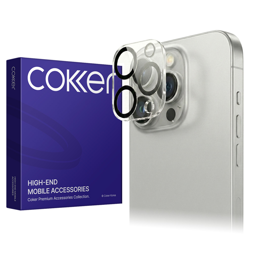 코커 클리어가드 아이폰 일체형 카메라 강화유리 액정보호필름 2개입, 1개 14,800원