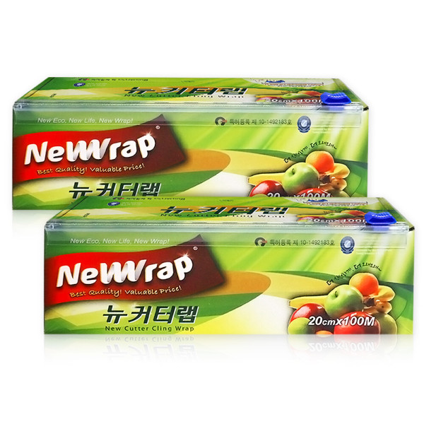 뉴랩 뉴커터랩(30cm 100m) 이지커팅랩/위생랩/비닐랩 17,000원