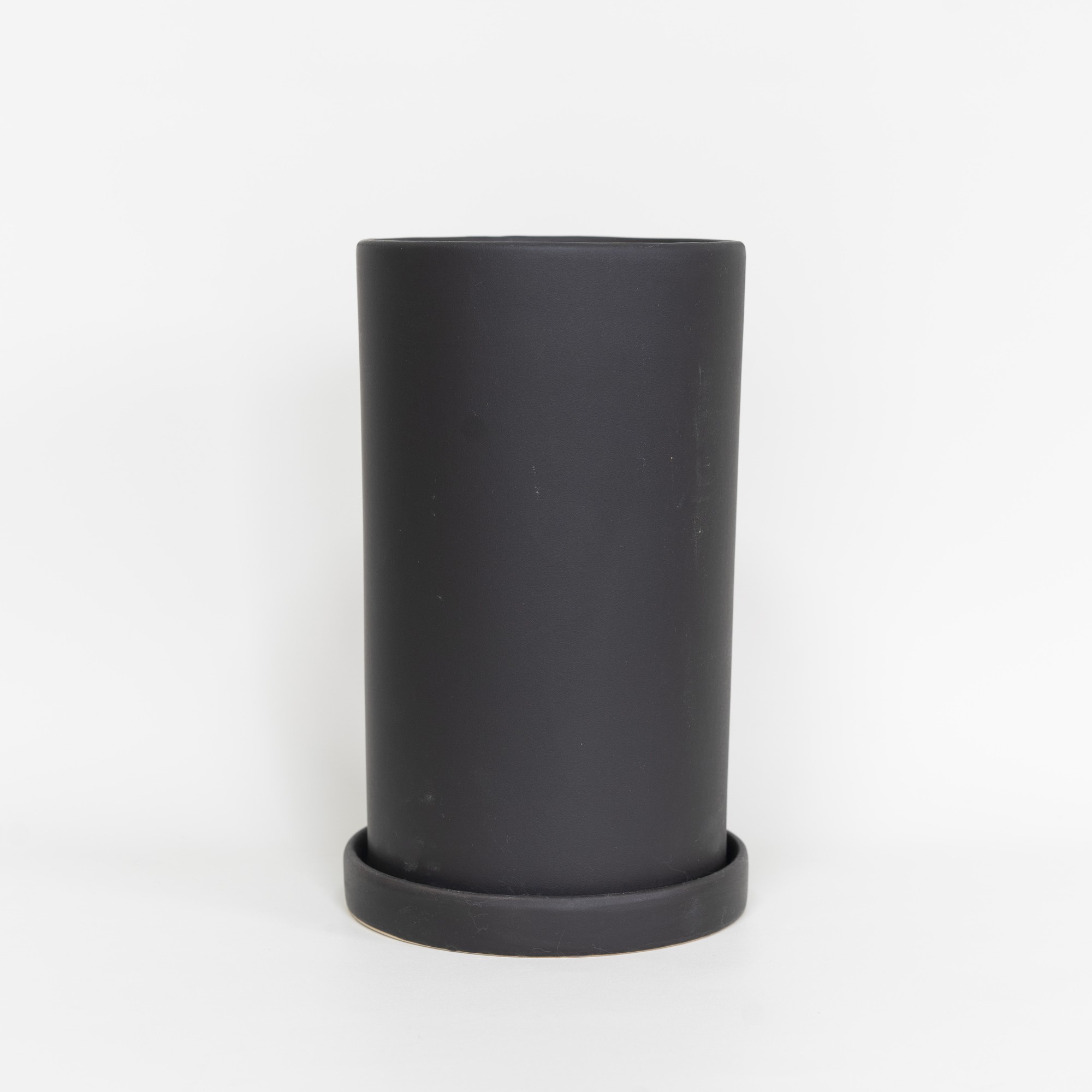 재미있는화분 도자기 화분 무광 원형 롱 12,900원