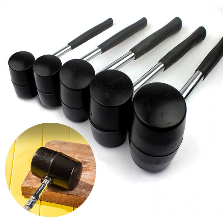 우레탄 스텐 고무망치 오함마 장도리 해머 타일 시공 300g 400g 500g 750g 1000g 캠핑 마루 양용 1,430원