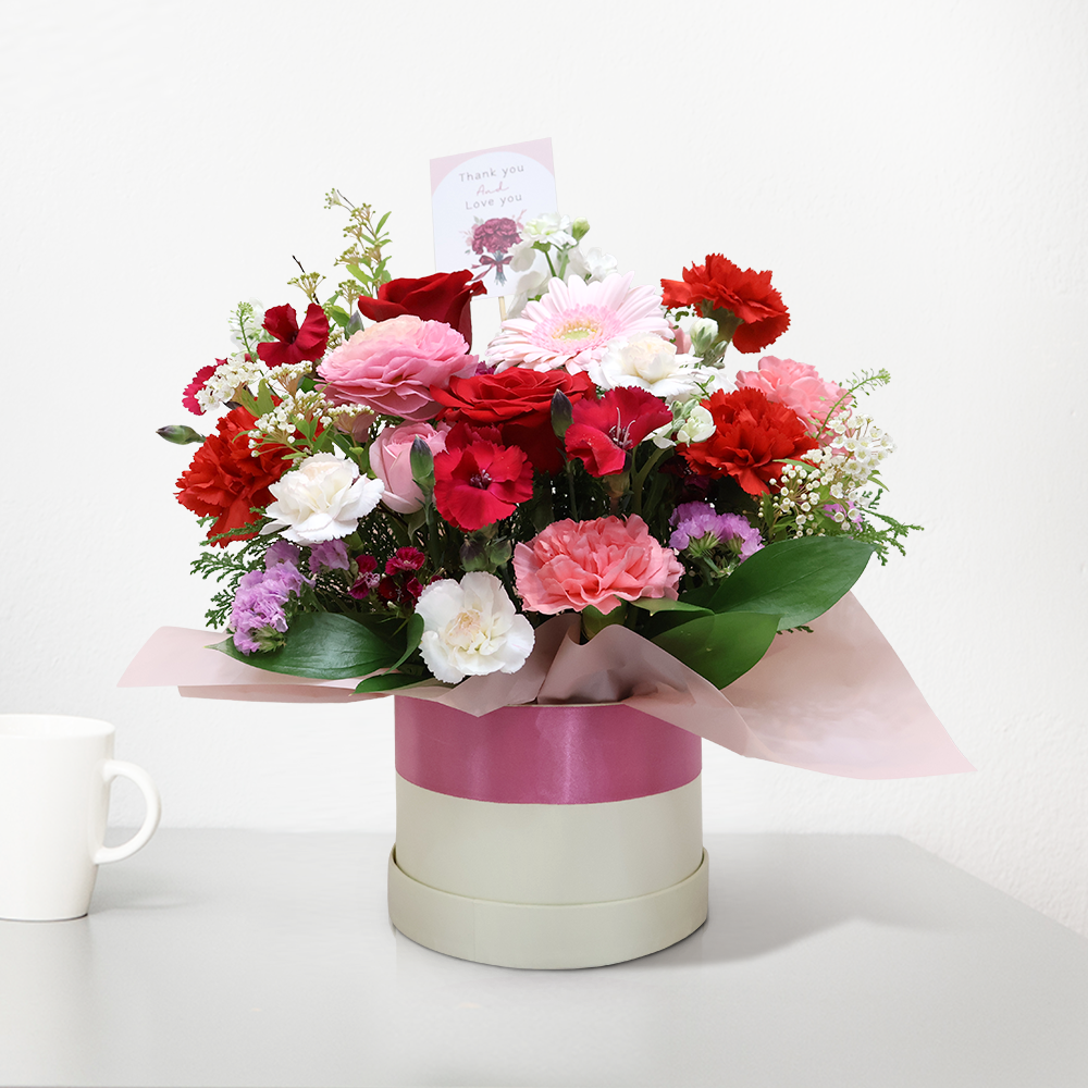 꽃배달 BEST 1위 : 감사꽃이 피었습니다 a-0293 (수도권배송) 기념일 꽃선물 생화 78,000원