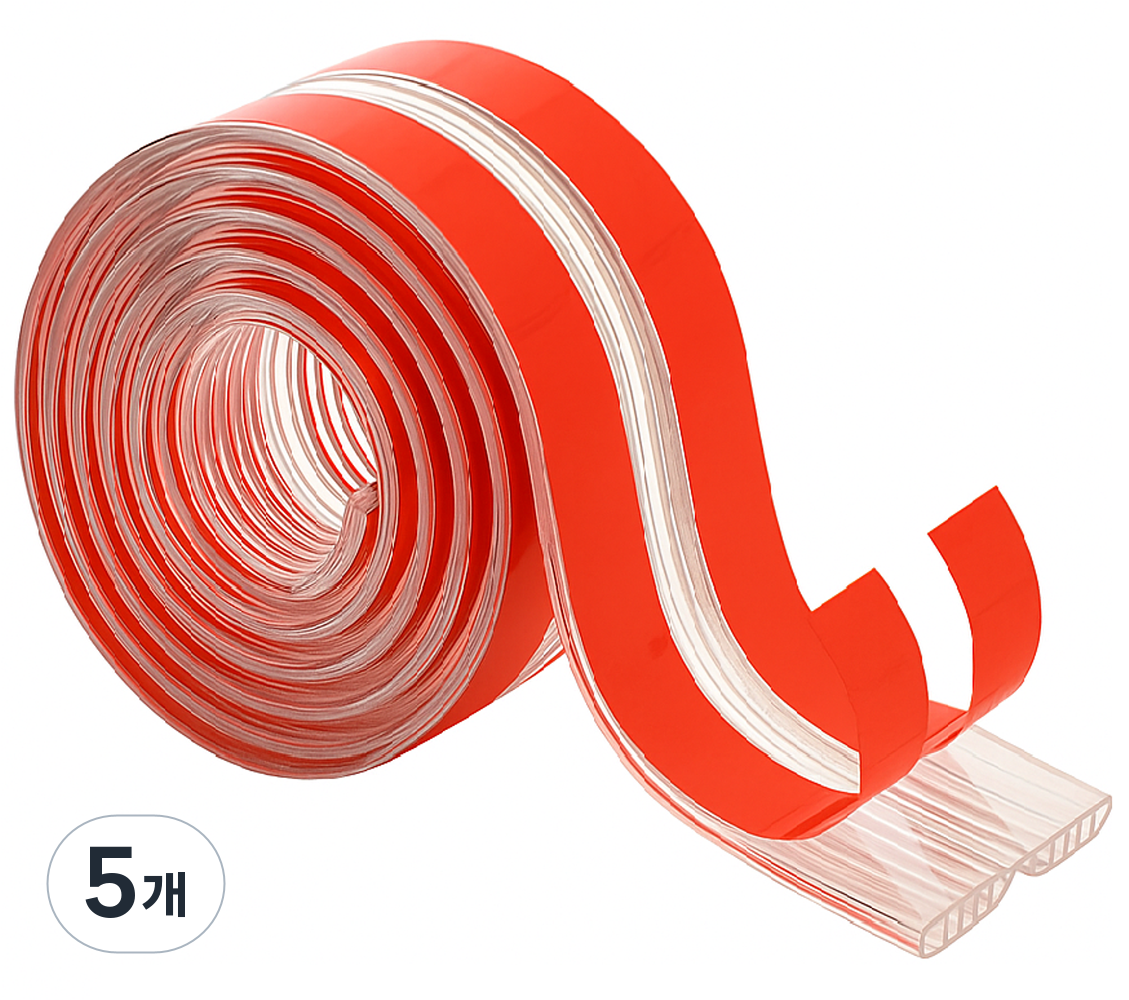 나인밸리 모서리 보호대 넓은 보호 2M 대용량, 속이비치는, 5개 25,000원