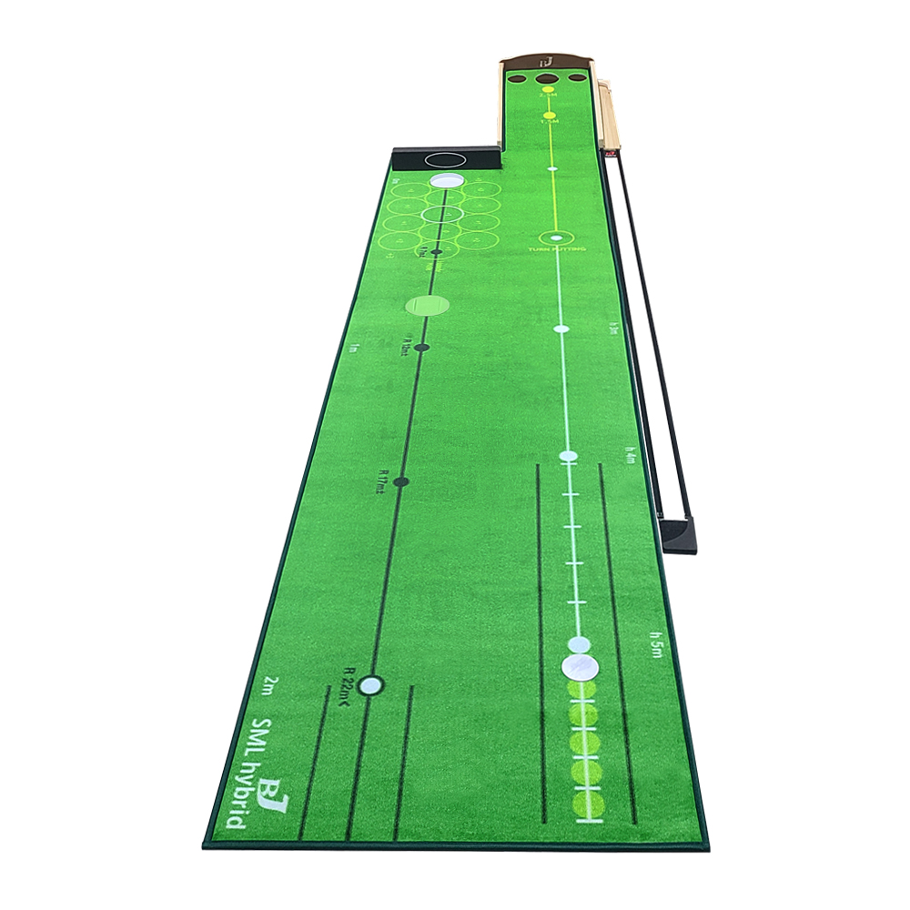 BJ 편백나무 SML 장거리 무소음 자동리턴 퍼팅연습기, 그린, 1개 159,000원