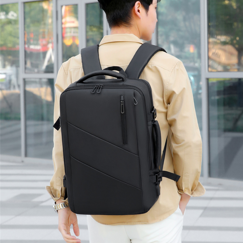ANYOU 대용량 확장형 방수 노트북 백팩 고급스러운 비즈니스 남성 백팩 19,800원