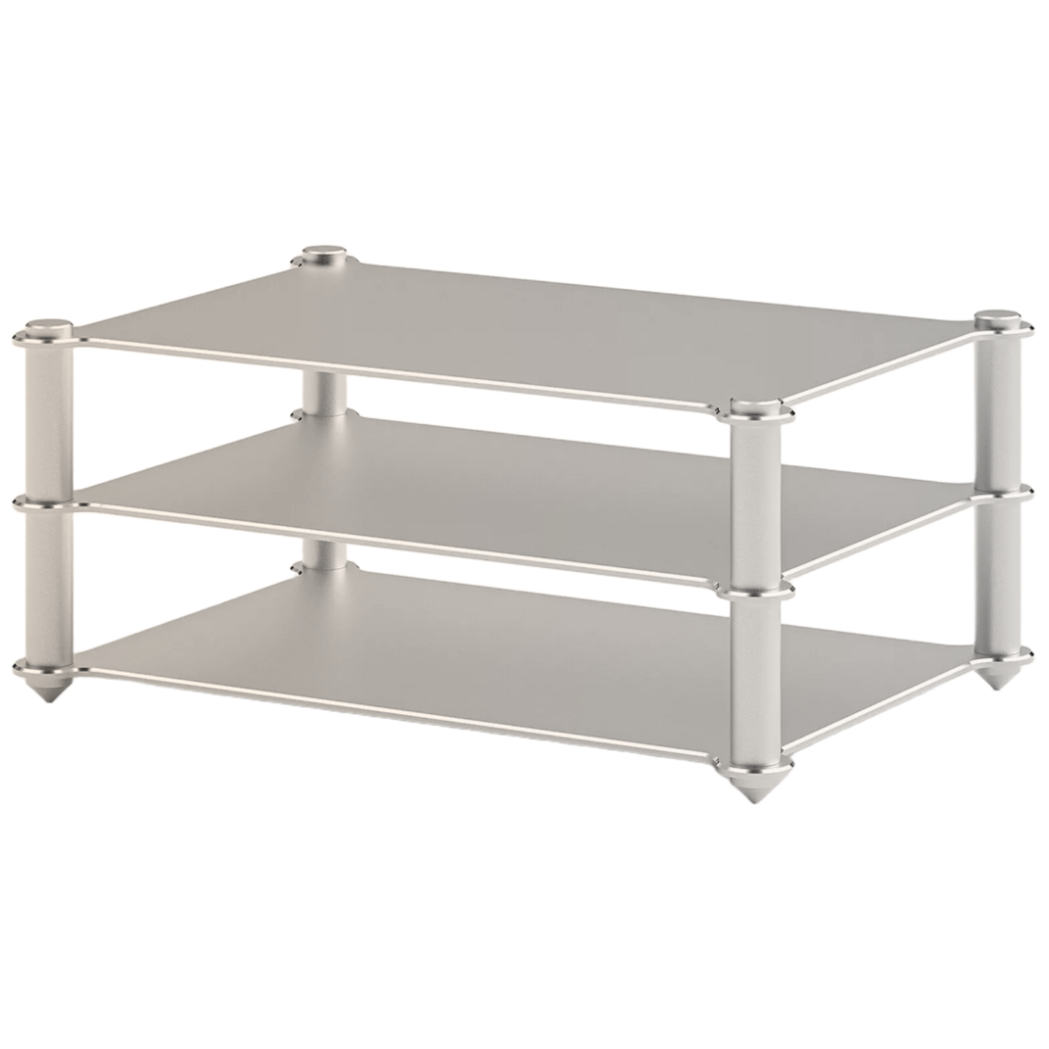 3단 데스크탑 오디오 랙 - HiFi 앰프 / 프리앰프 / DAC 전용 알루미늄 스탠드 80,000원