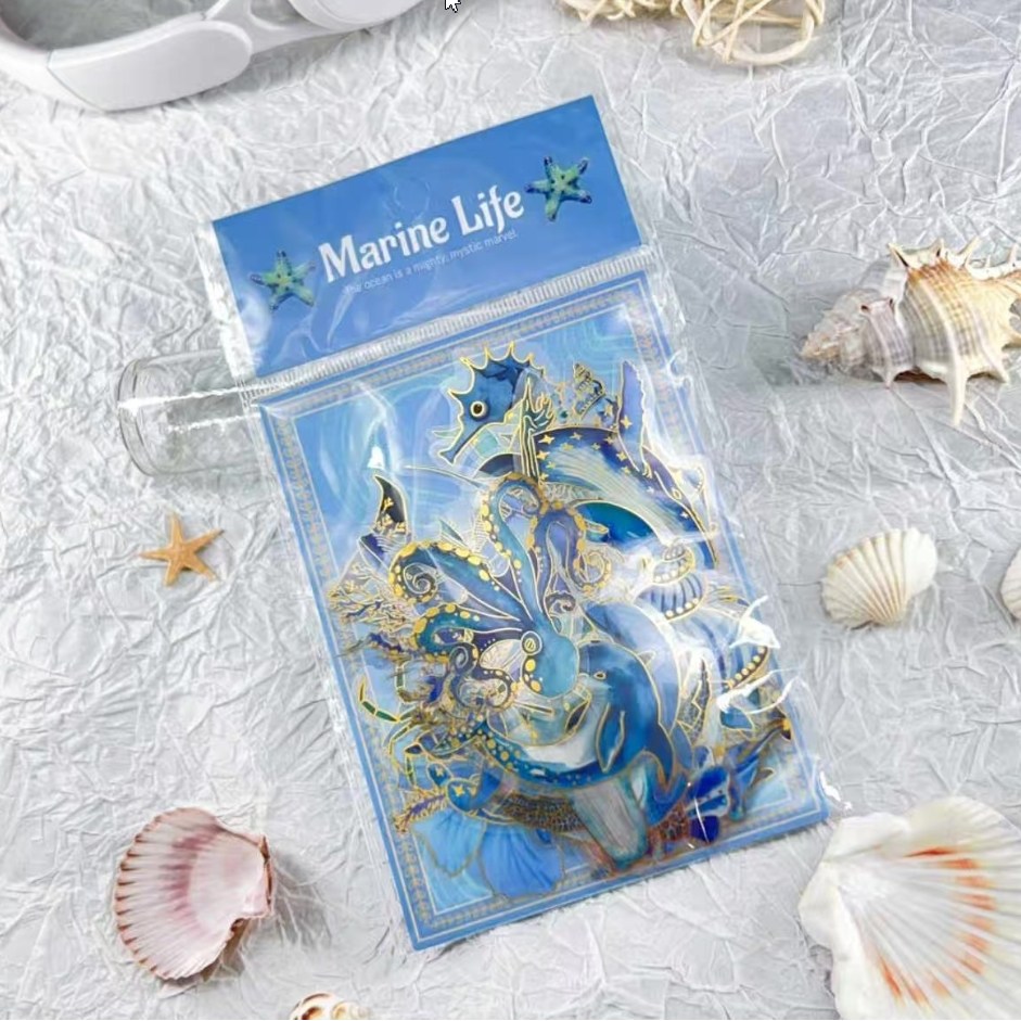 앨리스앤 빈티지 다꾸 스티커팩 마린 라이프 6,100원