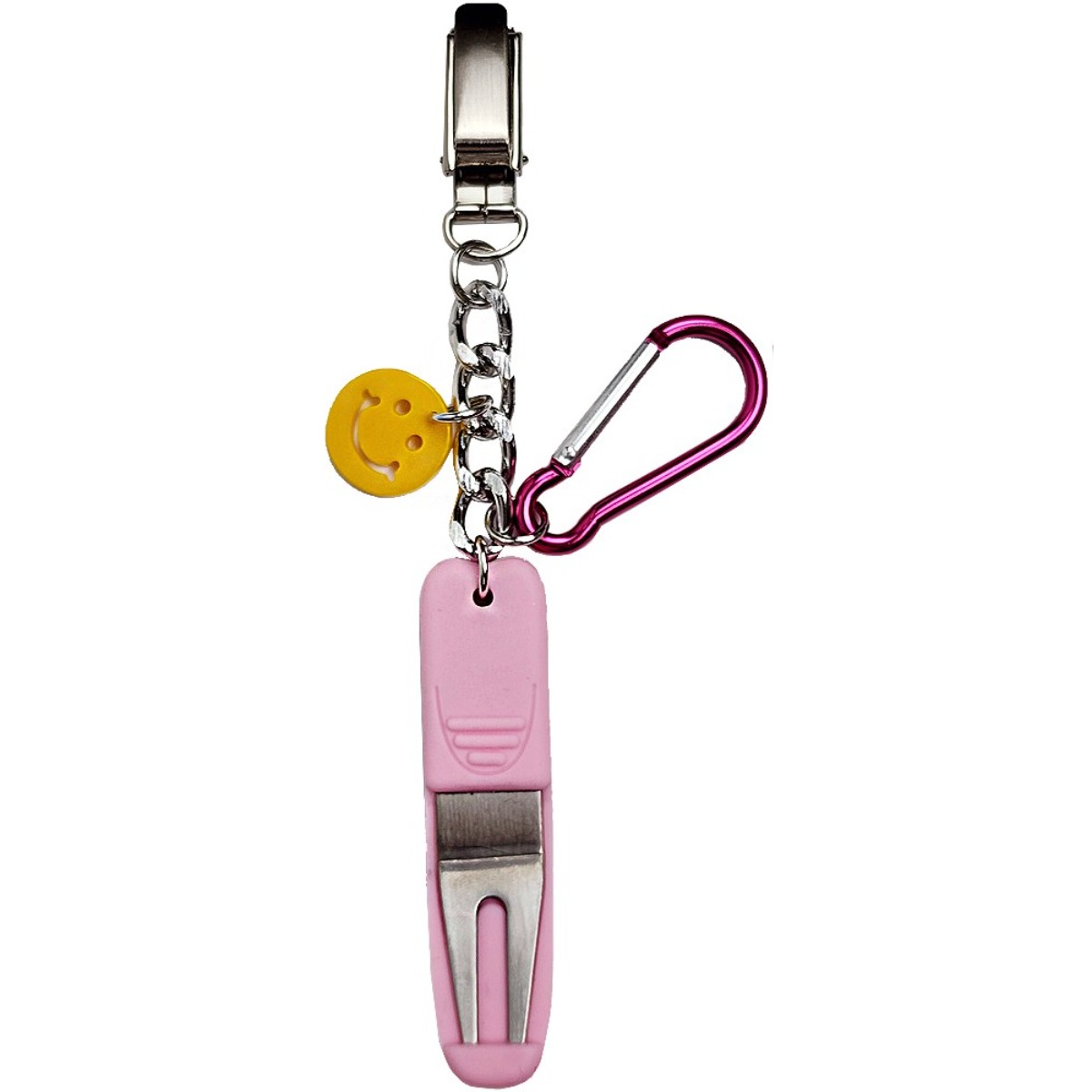 안전캡 잔디보수기 디봇툴 골프 퍼터키퍼 2in1 한번에 해결 골프용품 / 안전캡이 있어서 보관시 편리해요, 밀크핑크, 1개 11,200원