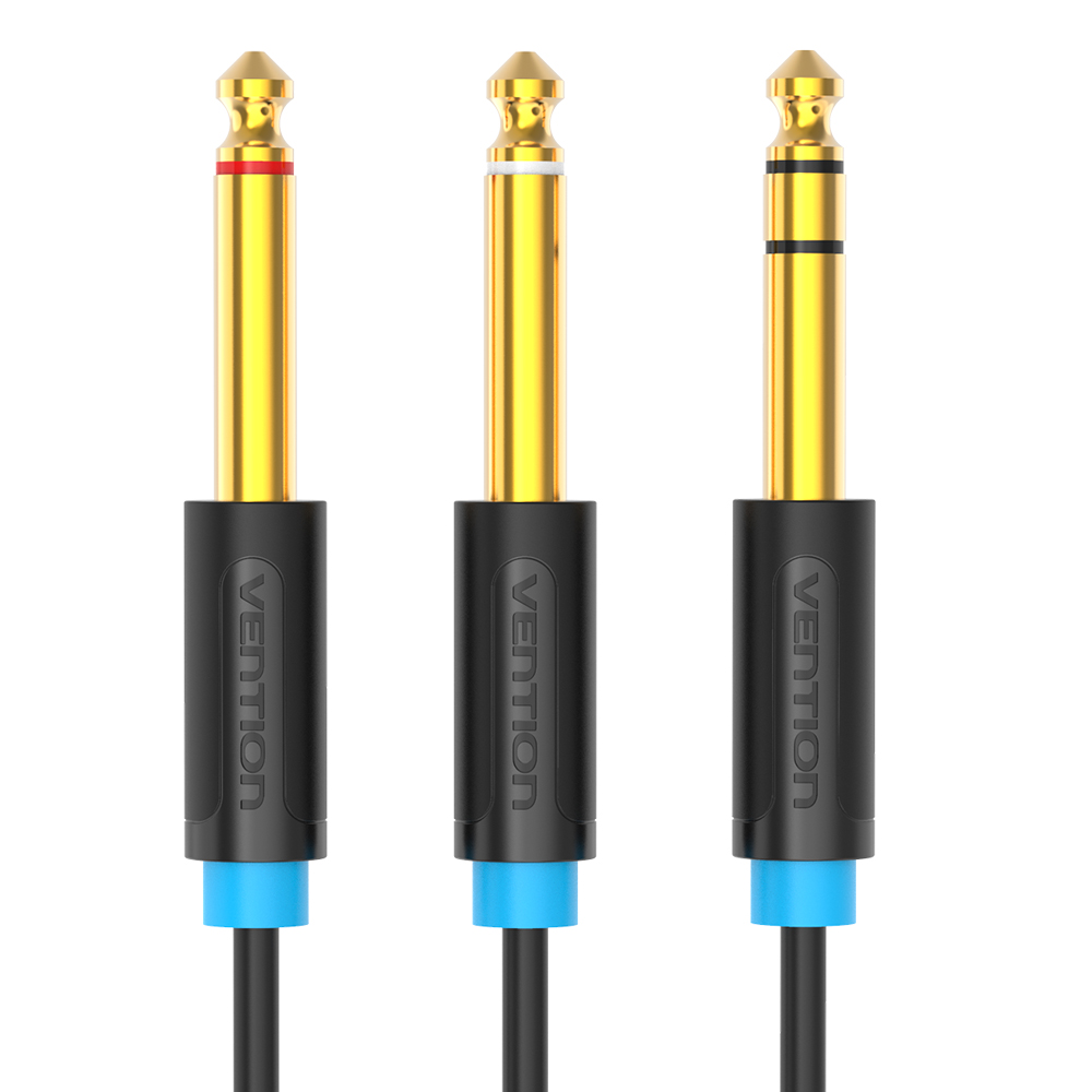 벤션 5.5 6.5 6.35 스테레오 TRS to 2 TS 오디오 케이블, 5m, 1개 18,900원