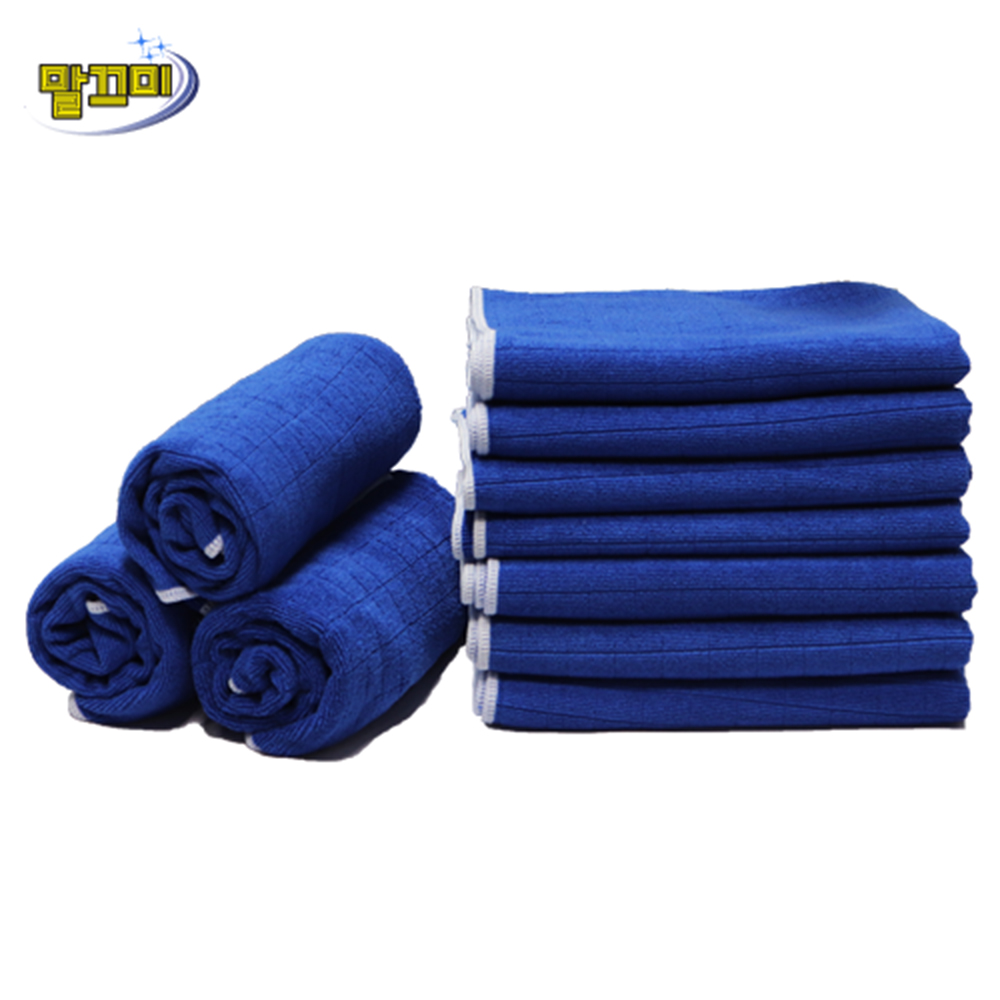 말끄미 국산 극세사 바둑 두툼 고중량 걸레 10매 극세사걸레 주방행주 요술 손걸레 9,200원