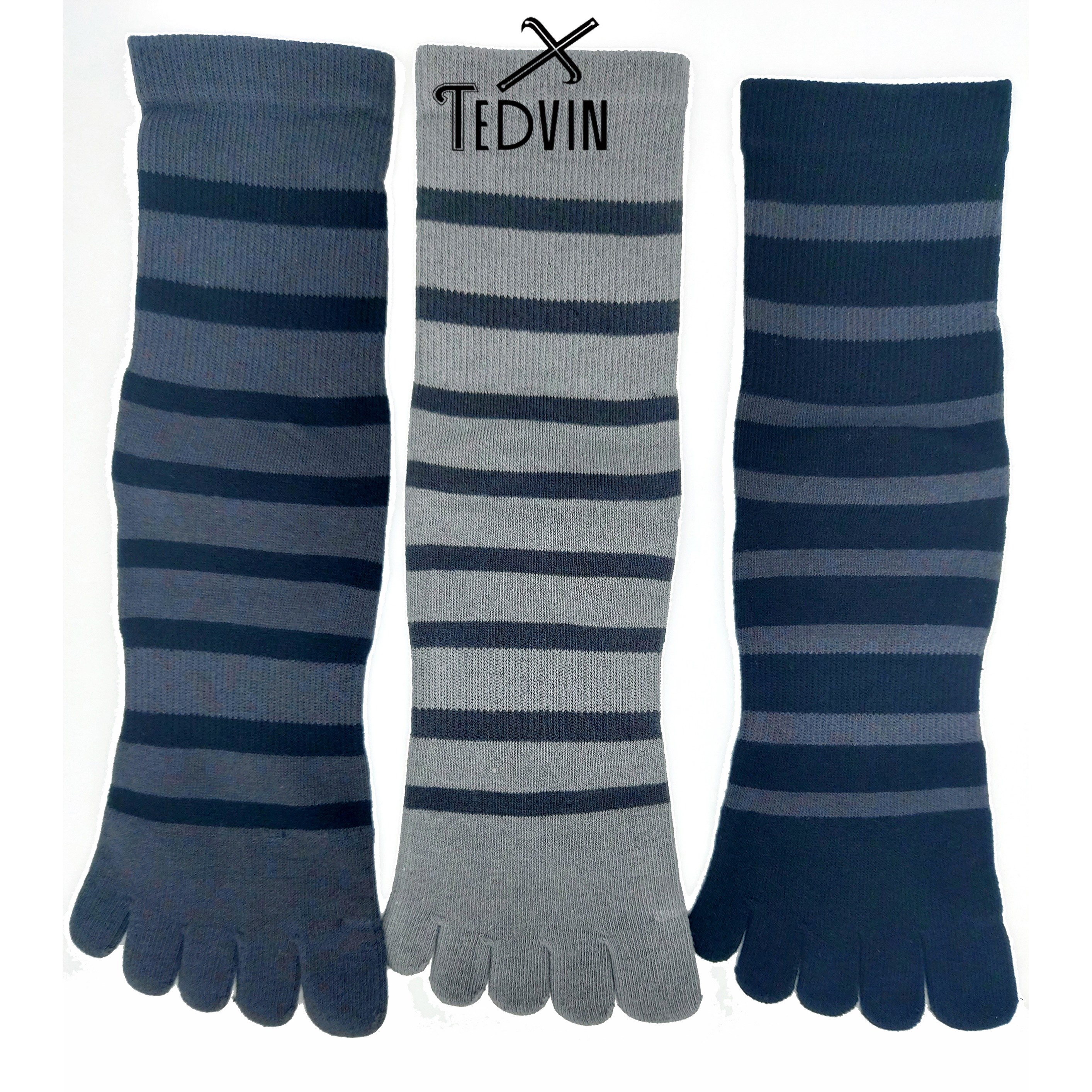 싸자나 남성 스트라이프 정장 발가락 양말 5켤레 세트 12,860원