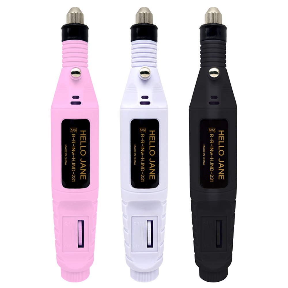 헬로제인 셀프 네일드릴 손톱 발톱 스케일링 각질제거, 화이트, 1개 12,500원