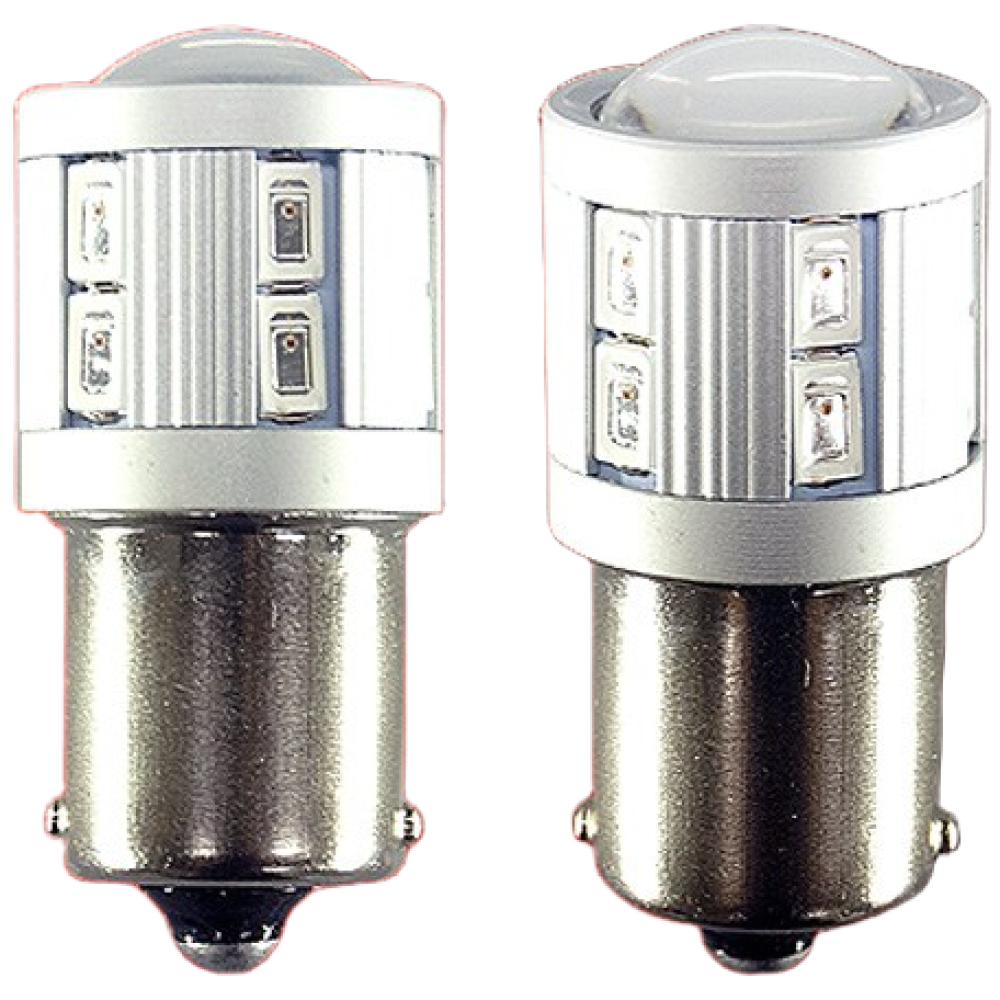 삼항LED 자동차량 3W 하이파워 LED전구 램프 깜빡이등 브레이크등, 12V용 싱글타입 레드LED, 1개 11,580원