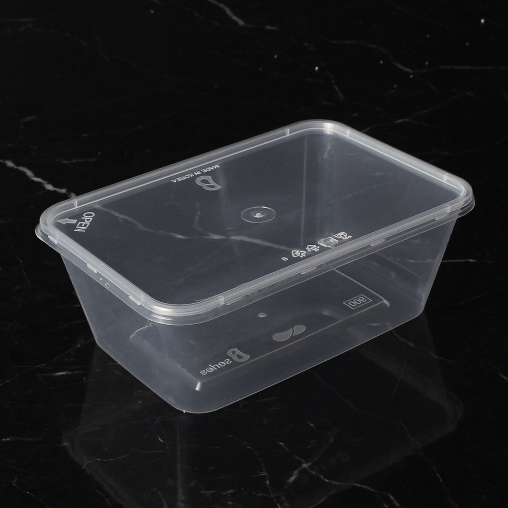 사출 죽용기 BW 직사각 B900 투명 500세트 반찬 샐러드 볶음밥 전 부침요리 167,900원