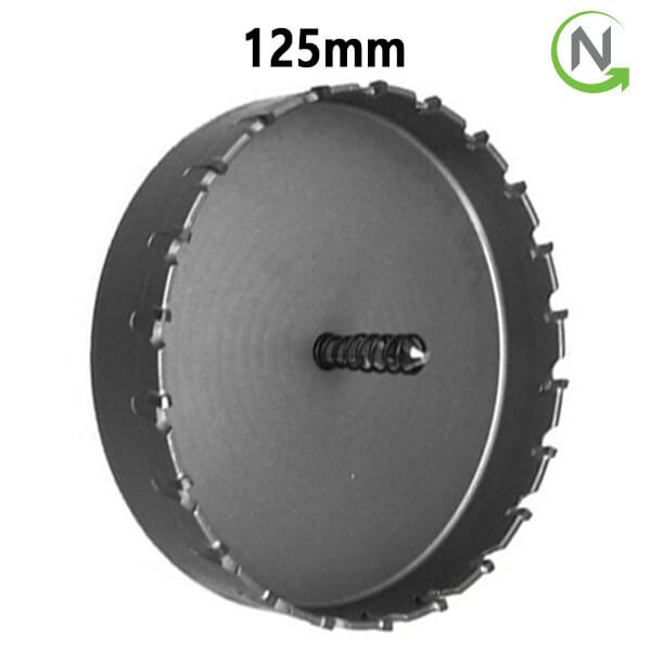 블랙불 초경 홀쏘 기리 125mm 홀커터 홀컷터 스텐 씽크 방화문 구멍 관통 38,880원