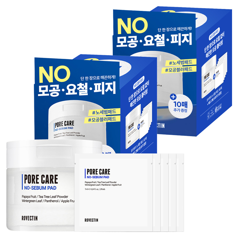 로벡틴 포어케어 노세범 모공패드 180ml, 70개입, 2개 18,000원