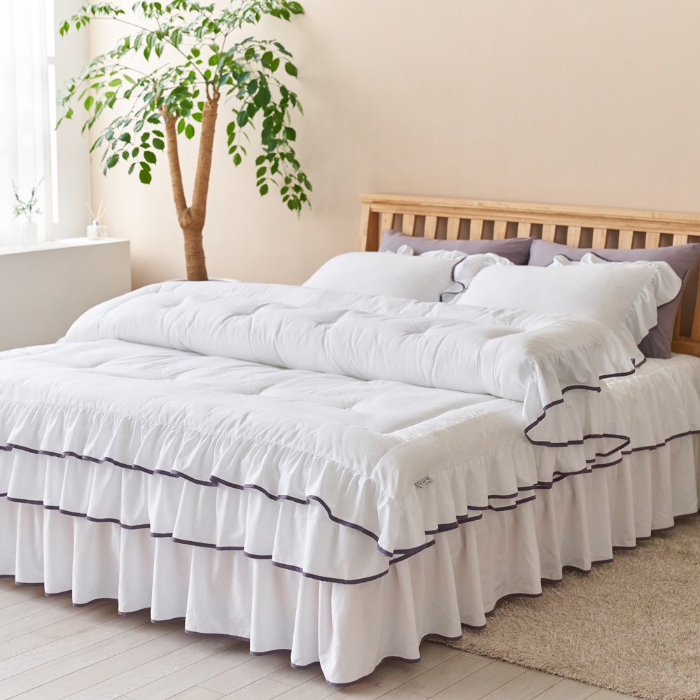 류금숙 라인 실키케어 프릴 차렵이불 78,700원