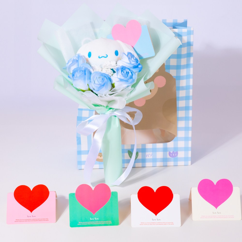 디아펠리즈 산리오 캐릭터 인형 비누꽃다발 19,800원