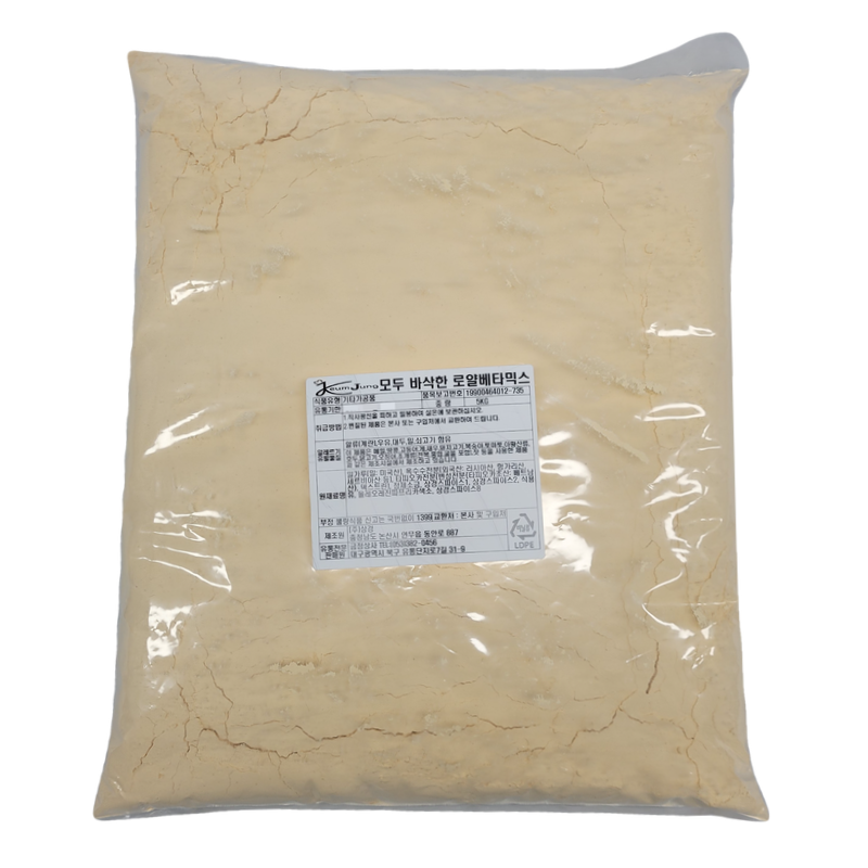 상경식품 양념 치킨파우더 모두 바삭한 로얄베타믹스 A 5KG 배터 배타 베터 69,000원