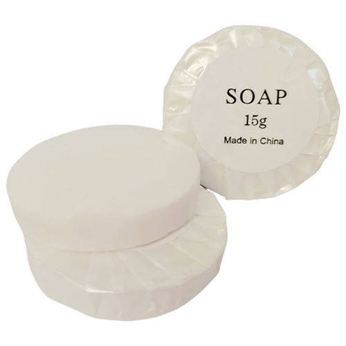 고급 일회용비누 15g 원형 개별포장 업소용 호텔 미니비누 8,400원