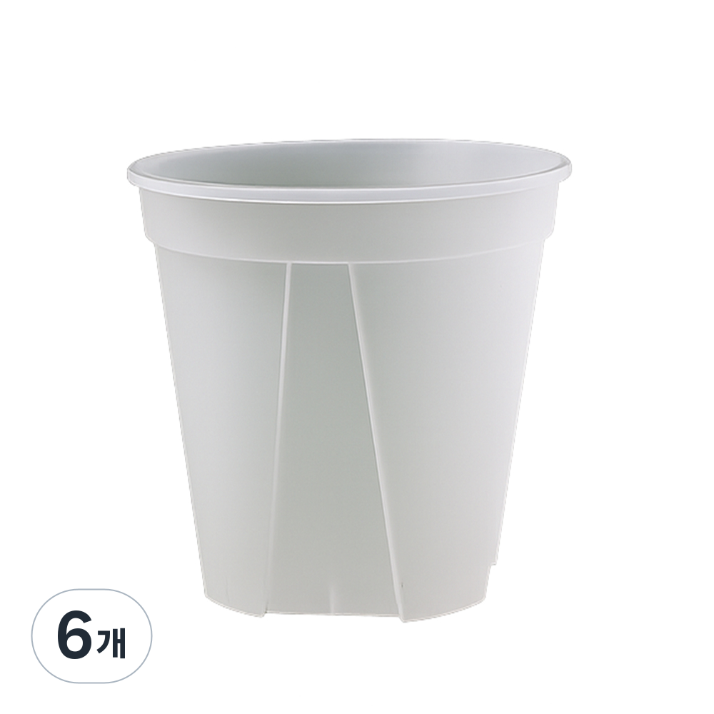 4칼라 모종컵화분 플라스틱 이색포트, 6개, 투명 21,120원
