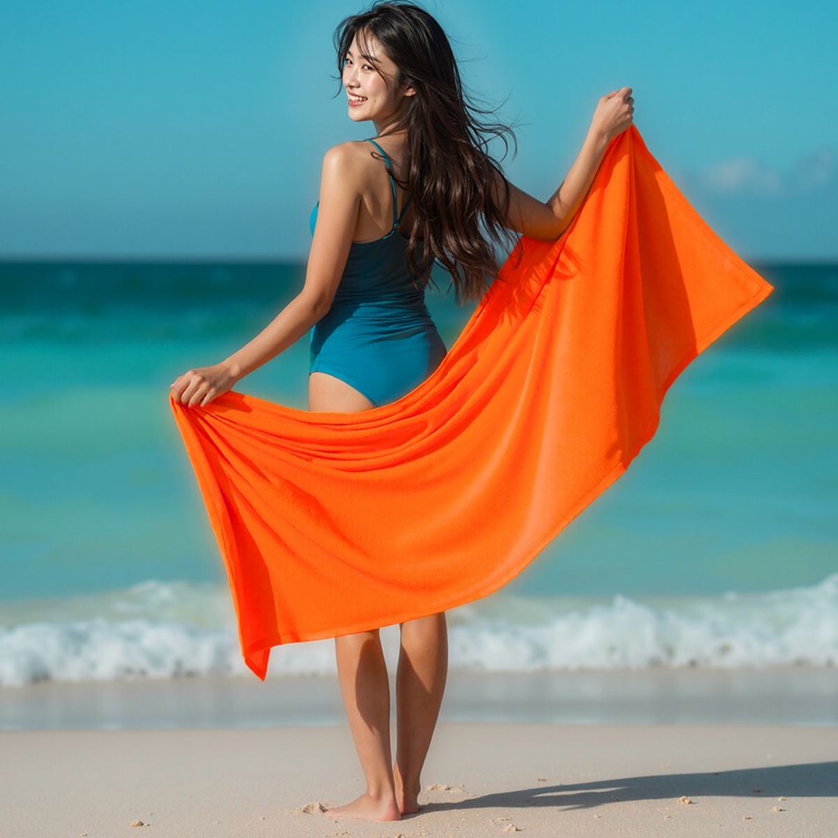 힐포 항균 초극세사 대형 스포츠타올 130x70cm(1P) 극세사 건식타월 인쇄 제작 운동 등산 수영 헬스, 1개, 블루 12,000원